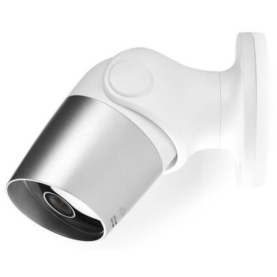 NEDIS IP Kamera/ venkovní/ IP65/ Wi-Fi/ 1080p/ PIR senzor/ MicroSD/ Cloud/ Android/ iOS/ adaptér/ bílá
