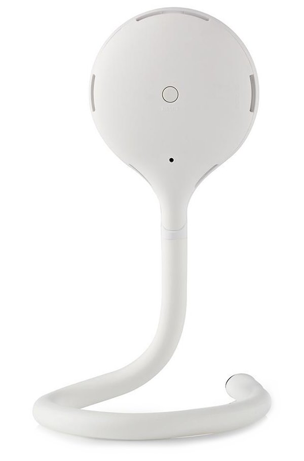 NEDIS IP Kamera/ Wi-Fi/ vnitřní/ 1080p/ senzor pro sledov. klimatu/ microUSB/ MicroSD/ Cloud/ Android/iOS/ adaptér/ bílá