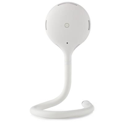 NEDIS IP Kamera/ Wi-Fi/ vnitřní/ 1080p/ senzor pro sledov. klimatu/ microUSB/ MicroSD/ Cloud/ Android/iOS/ adaptér/ bílá