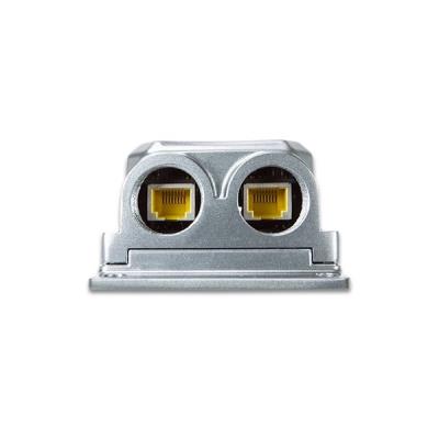Planet průmyslový PoE/LAN extender, 1xPoE-in, 2xPoE-out 60W, 802.3bt/at/af, Gigabit, -40~75°C, IP67