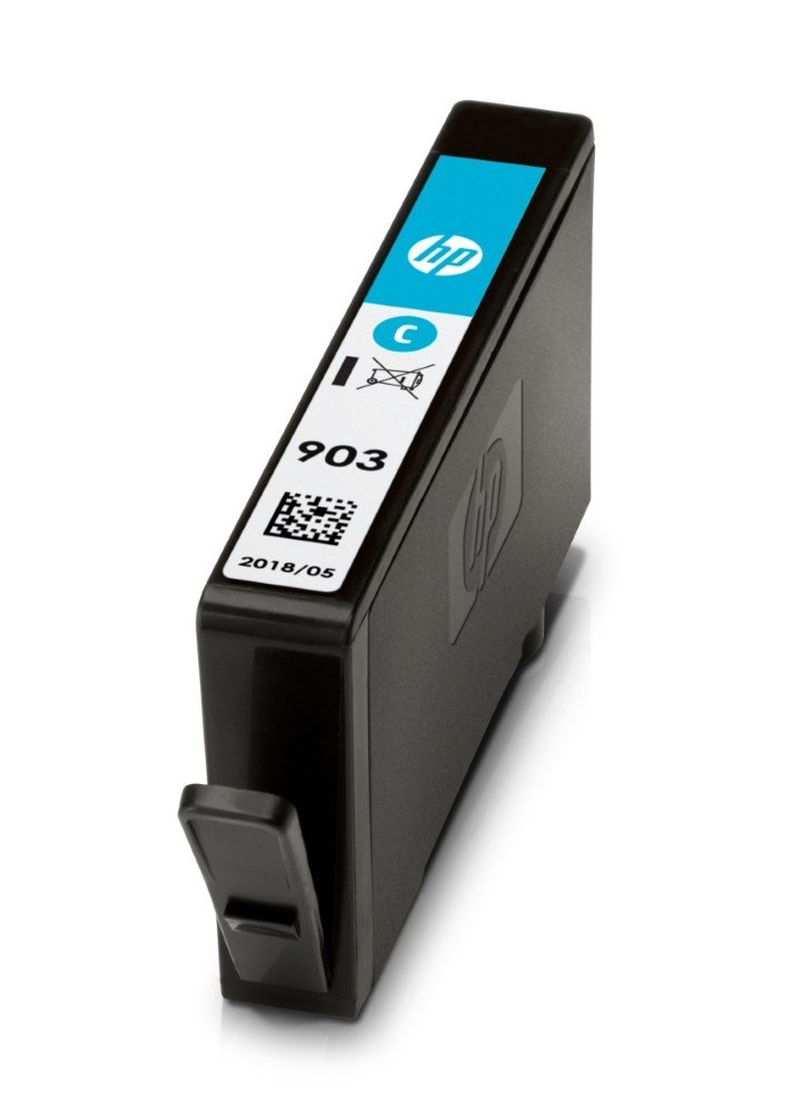 HP inkoustová kazeta 903 azurová T6L87AE, originál