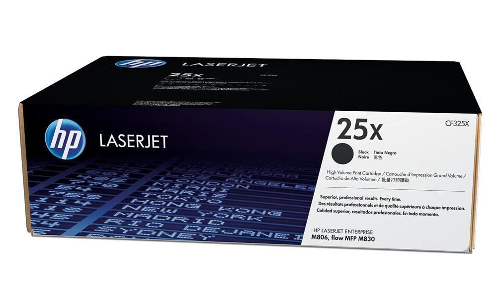 HP tisková kazeta černá CF325X (34 500 stran) pro LJ M806dn / M806x+ / M830z