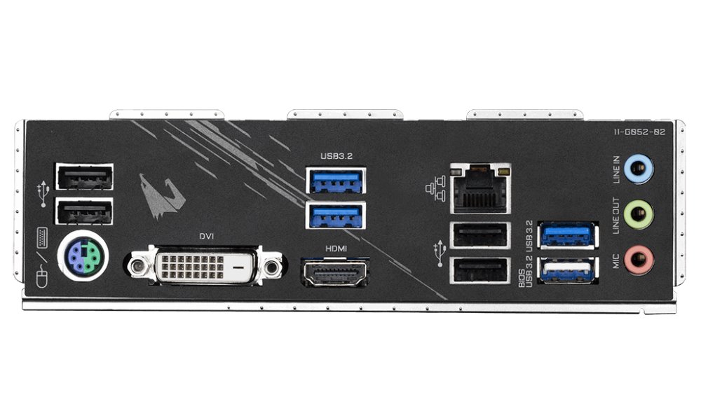 GIGABYTE B550M AORUS ELITE / AMD B550 / AM4 / 4x DDR4 / 2x M.2 / DVI-D / HDMI / mATX