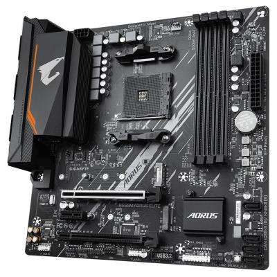 GIGABYTE B550M AORUS ELITE / AMD B550 / AM4 / 4x DDR4 / 2x M.2 / DVI-D / HDMI / mATX