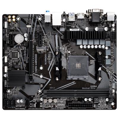 GIGABYTE B550M S2H / AMD B550 / AM4 / 2x DDR4 / M.2 / VGA / DVI-D / HDMI / mATX