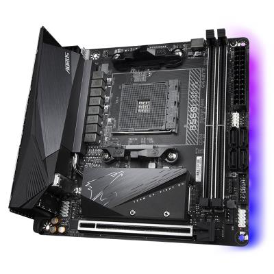 GIGABYTE B550I AORUS PRO AX / AMD B550 / AM4 / 2x DDR4 / 2x M.2 / 2x HDMI / DP / WiFi 6 / mini-ITX