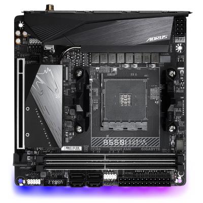 GIGABYTE B550I AORUS PRO AX / AMD B550 / AM4 / 2x DDR4 / 2x M.2 / 2x HDMI / DP / WiFi 6 / mini-ITX
