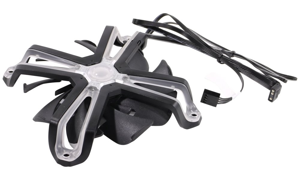 Zalman ventilátor ZM-SF140 / 140mm / ARGB / FDB / 4-pin / "spider" design