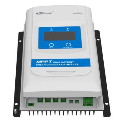 EPEVER DR2210-DDS solární MPPT regulátor 12/24 V, DuoRacer 20A, vstup 100V