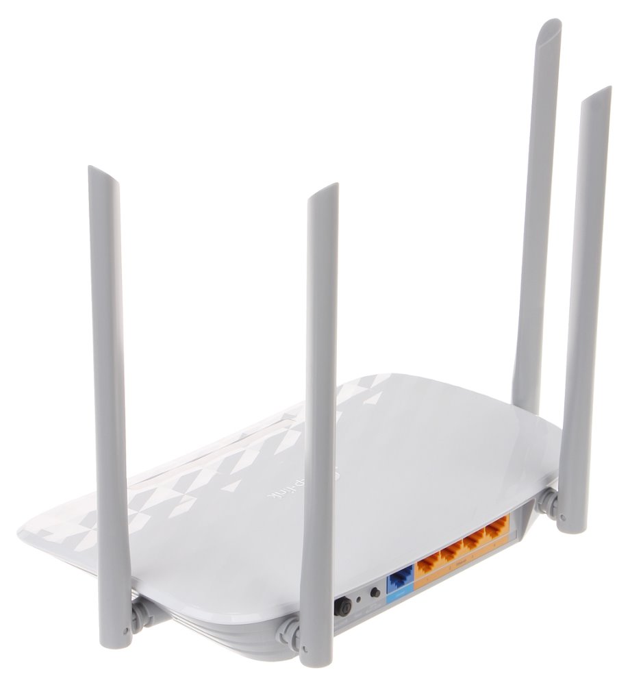 TP-Link Archer C50 AC1200 WiFi DualBand Router, 802.11ac/a/b/g/n, 4x100Mbit LAN