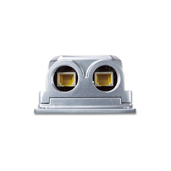 Planet průmyslový PoE injektor 802.3bt, 60W, Gigabit, IP67+IK10, -40~75°C, 24-56VDC-input