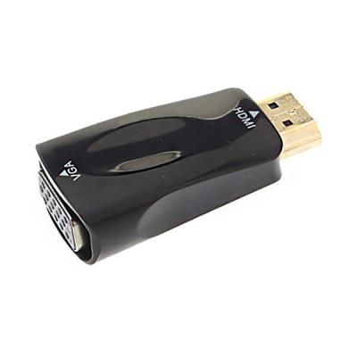 PremiumCord konvertor HDMI na VGA + audio/ černý