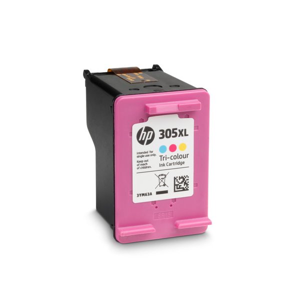 HP inkoustová kazeta 305XL (CMY originál) pro - DeskJet 2300, 2710, 2720, DeskJet Plus 4100, ENVY 6000, ENVY Pro 6400