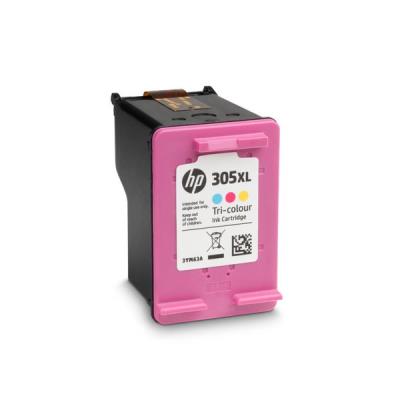 HP inkoustová kazeta 305XL (CMY originál) pro - DeskJet 2300, 2710, 2720, DeskJet Plus 4100, ENVY 6000, ENVY Pro 6400