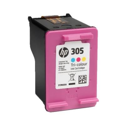 HP inkoustová kazeta 305 CMY pro DeskJet 2300, 2710, 2720, DeskJet Plus 4100
