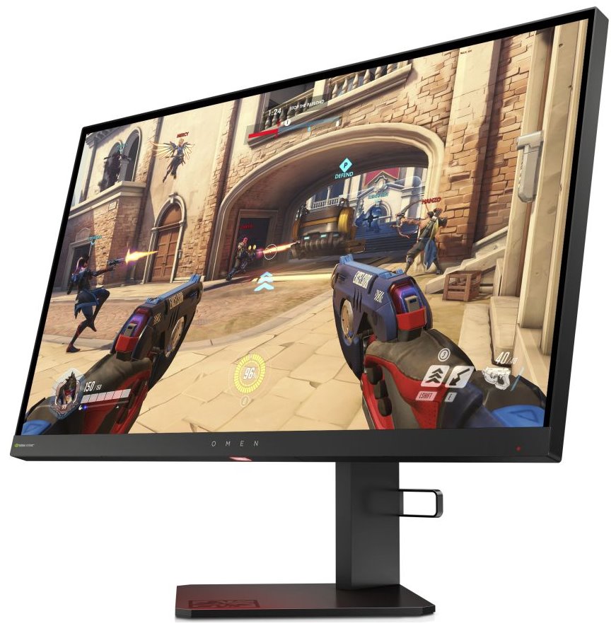 HP OMEN X 25/ 24,5"/ 1920x1080/ TN/ 1ms/ 400cd/m2/ 1000:1/ HDMI/ DP/ 2x USB 3.0/ USB-B/ VESA/ Černý