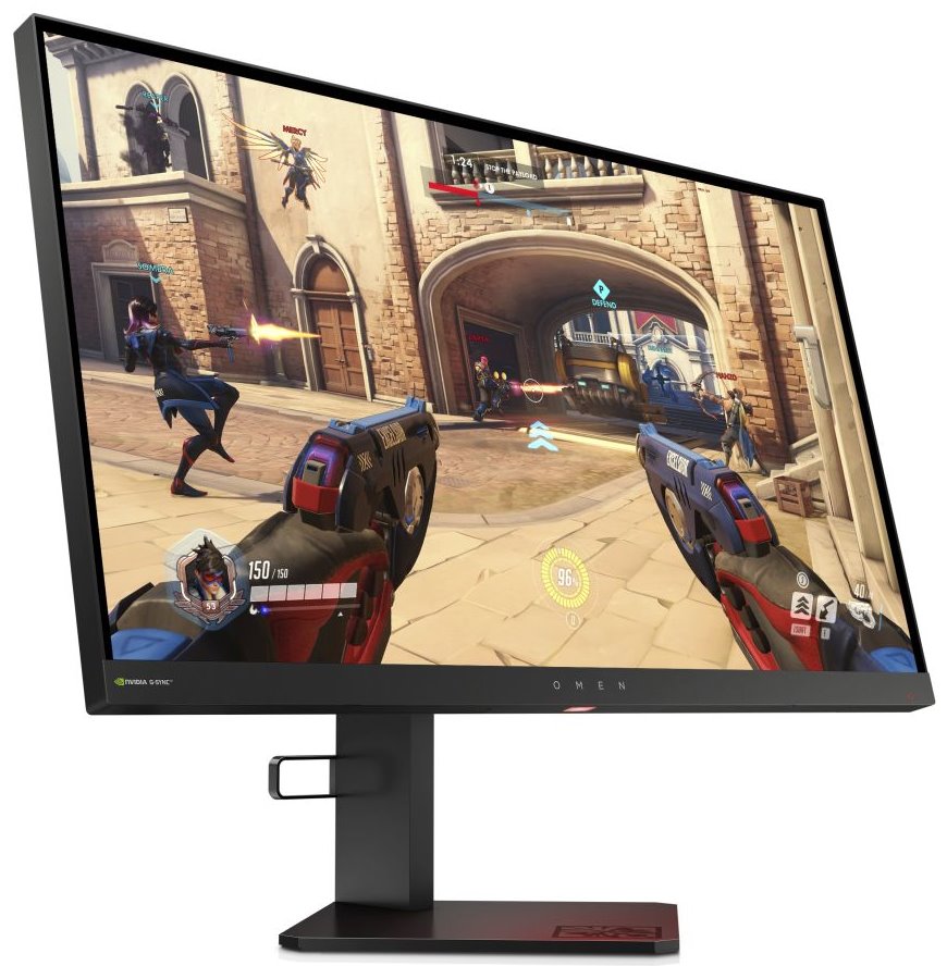 HP OMEN X 25/ 24,5"/ 1920x1080/ TN/ 1ms/ 400cd/m2/ 1000:1/ HDMI/ DP/ 2x USB 3.0/ USB-B/ VESA/ Černý