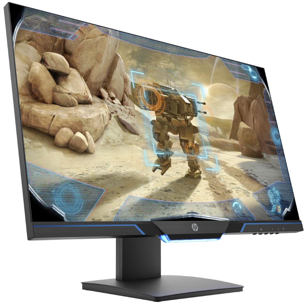 HP 27mx/ 27"/ 1920x1080/ TN LED/ 1ms/ 400cd/m2/ HDMI/ DP/ VESA/ Matný/ Černý