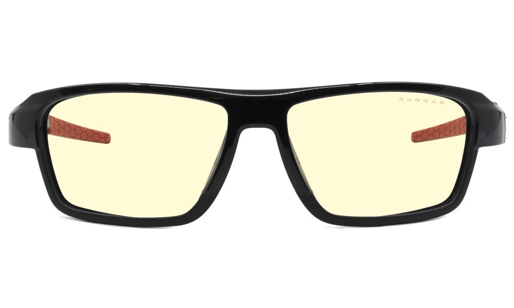 GUNNAR kancelářske/herní brýle LIGHTNING BOLT 360 ONYX *  jantárová & sluneční skla * BLF 65 & BLF 90 * GUNNAR & NATURAL