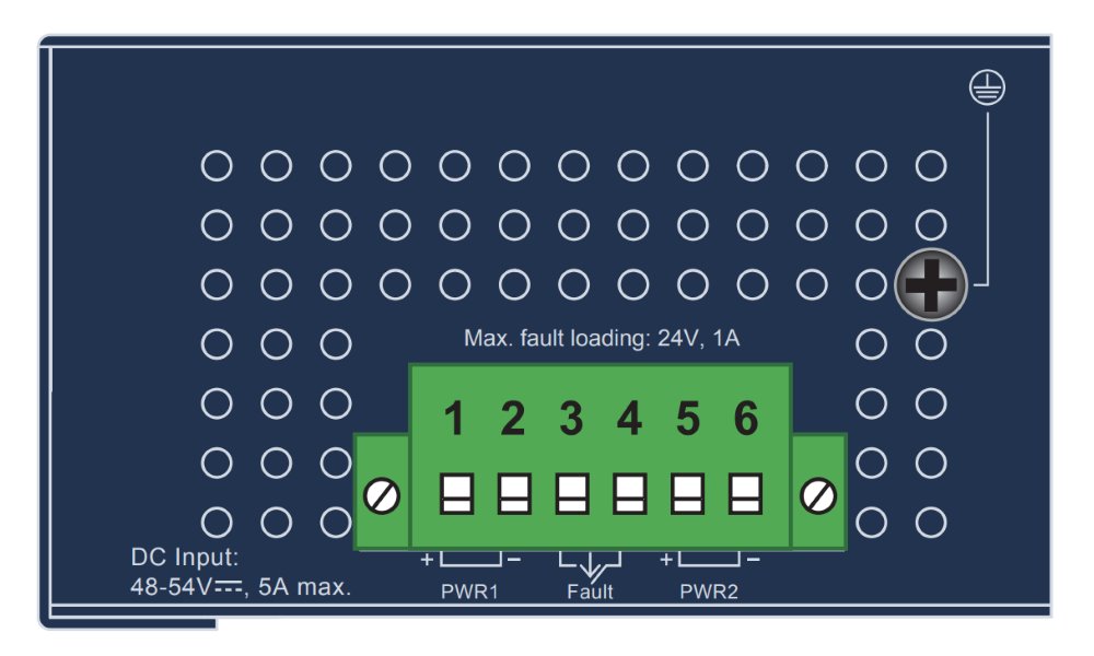 Planet Průmyslový PoE switch, 6x1Gb + 2x1Gb SFP, 4x PoE 802.3bt 90/240W, -40až75°C, dual 48-54VDC, IP30, fanless