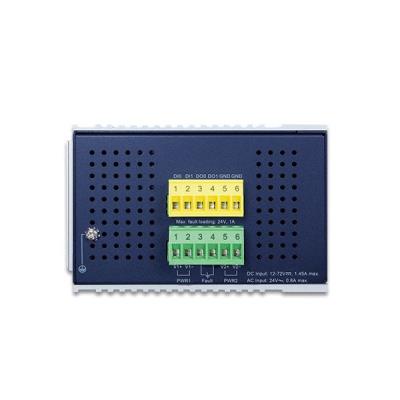Planet IGS-12040MT L3 switch, 8x1Gb, 2x1Gb SFP, 2x2.5Gb SFP, dual 12-72VDC, -40~75°C, IP30