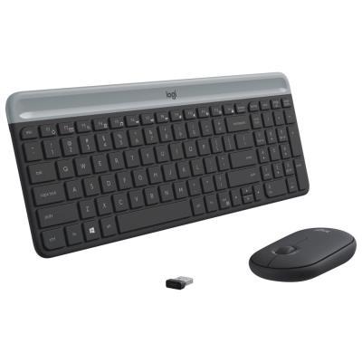 Logitech set klávesnice a myši MK470/ bezdrátový/ 2.4GHz/ USB přijímač/ CZ/ černý
