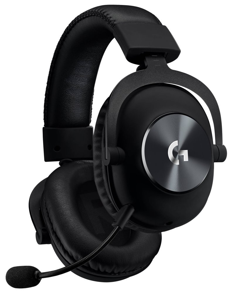 Logitech headset G PRO X Gaming/ sluchátka + mikrofon/ USB DAC převodník/ 3,5mm jack/ černá
