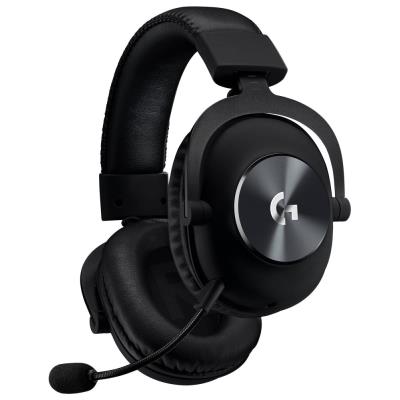 Logitech headset G PRO X Gaming/ sluchátka + mikrofon/ USB DAC převodník/ 3,5mm jack/ černá