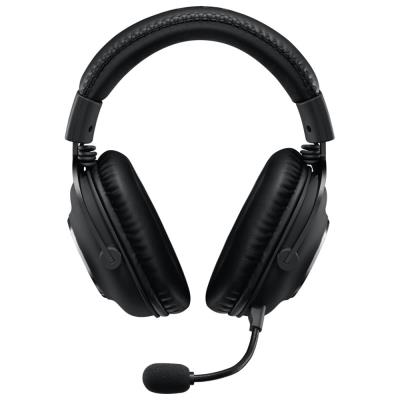 Logitech headset G PRO X Gaming/ sluchátka + mikrofon/ USB DAC převodník/ 3,5mm jack/ černá