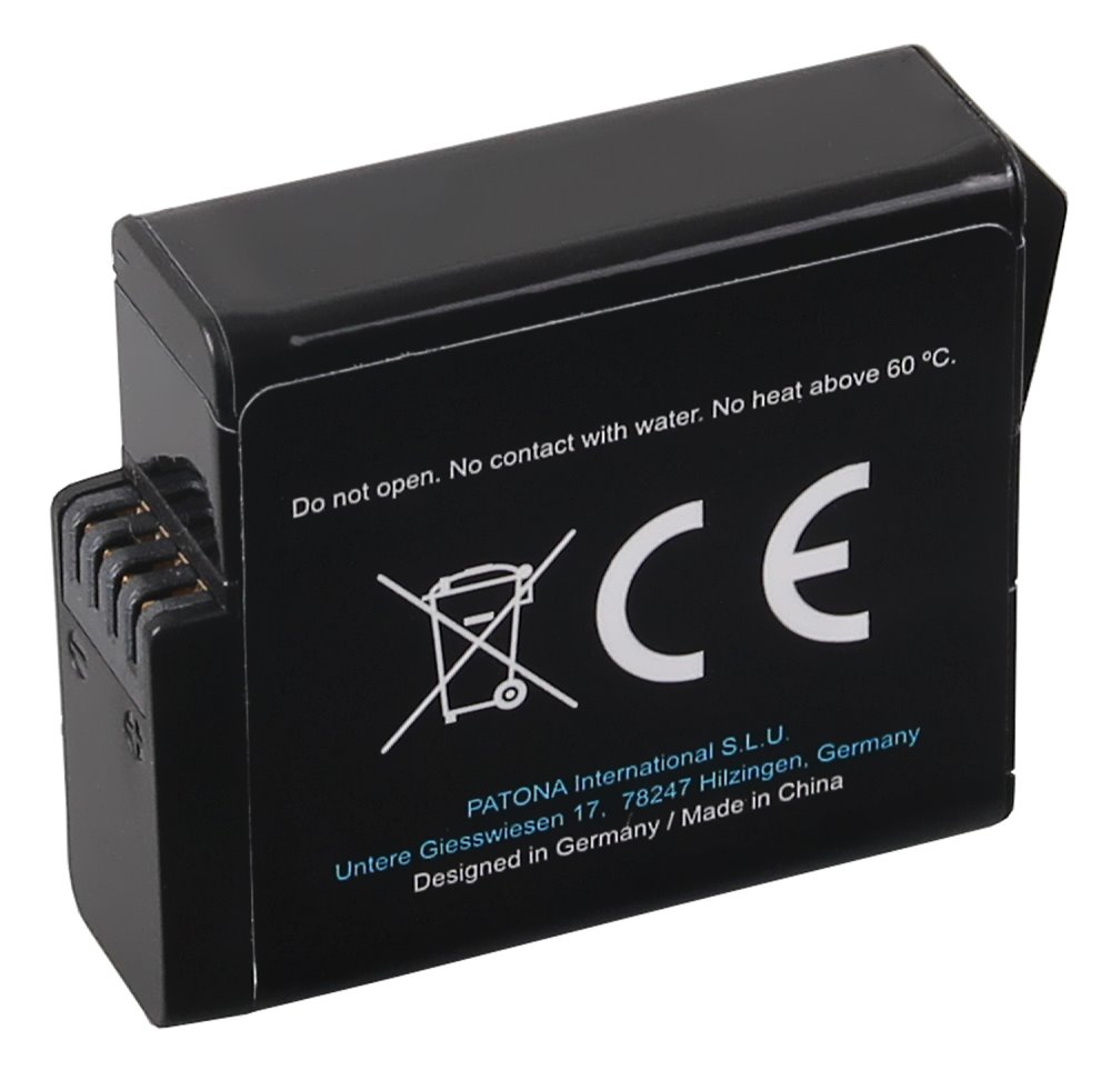 PATONA baterie pro digitální kameru GoPro Hero 5/6/7/8 1250mAh Li-Ion Platinum