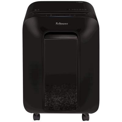 FELLOWES skartovač LX 201/ křížový řez 2x12mm/ objem koše 22 l/ stupeň utajení P-5 (tajné)/ černý