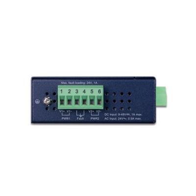 Planet MODBUS průmyslová brána RS-232/422/485 na IP, 1x COM, 100Base-FX SFP, RTU/ACSII, -40až+75°C, 9-48VDC, IP30