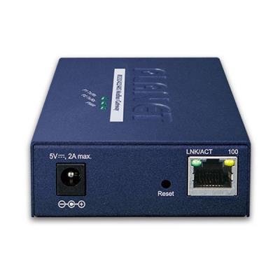 Planet MODBUS brána RS-232/422/485 na IP, 2x COM, 100Base-TX, RTU/ACSII, -10až+60°C, 5VDC