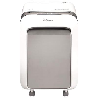 FELLOWES skartovač LX 211/ křížový řez 2x12mm/ objem koše 23 l/ stupeň utajení P-5 (tajné)/ bílý
