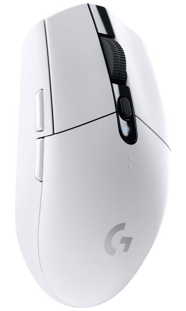 Logitech herní myš G305 LIGHTSPEED/ bezdrátová/ optická/ 6 tlačítek/ 12000dpi/ USB/ bílá