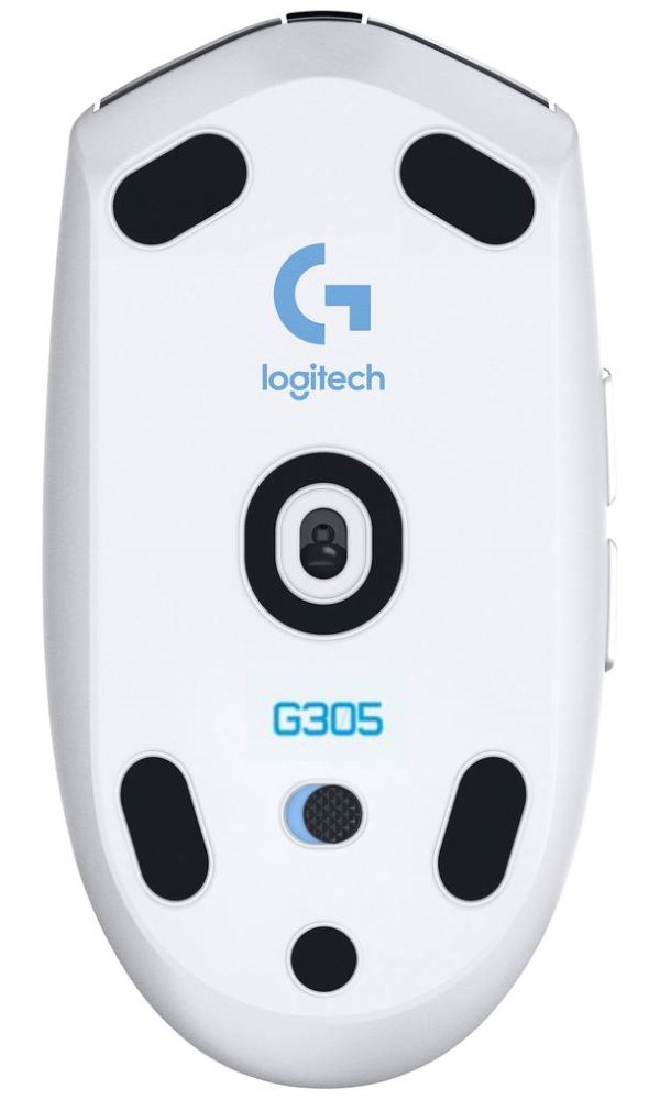 Logitech herní myš G305 LIGHTSPEED/ bezdrátová/ optická/ 6 tlačítek/ 12000dpi/ USB/ bílá