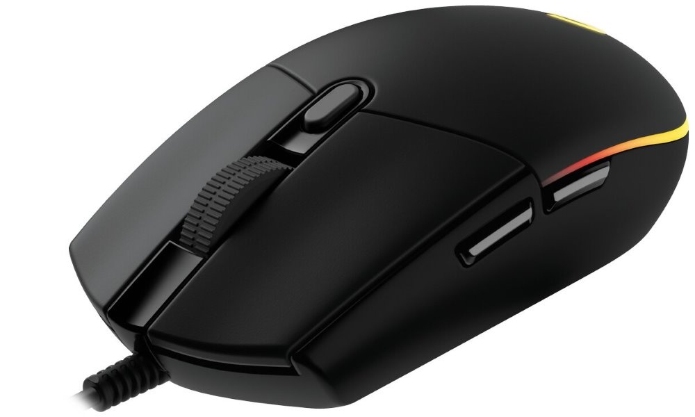 Logitech herní myš G102 LIGHTSYNC/ optická/ 6 tlačítek/ 8000dpi/ USB/ černá