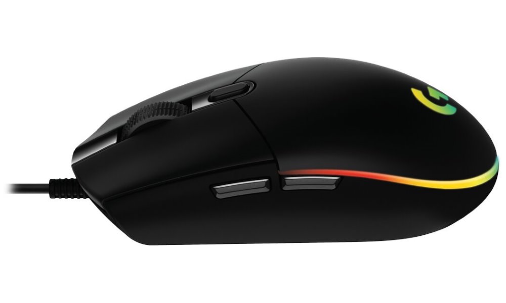 Logitech herní myš G102 LIGHTSYNC/ optická/ 6 tlačítek/ 8000dpi/ USB/ černá