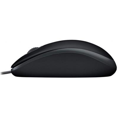 Logitech myš B110 Silent/ 3 tlačítka/ 1000dpi/ USB/ černá