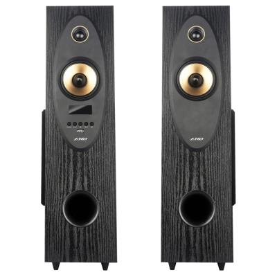 FENDA F&D repro T-35X/ 2.0/ 80W/ černé/ dřevěné/ BT5.0/ Optický vstup/ FM rádio/ USB/ dálkové ovládání/ Karaoke