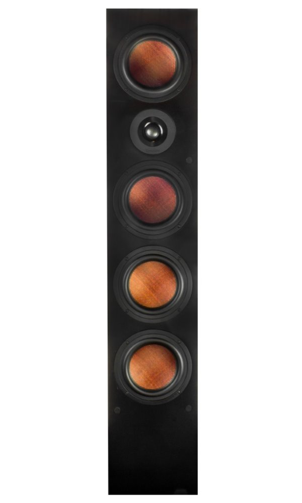 TRUAUDIO BadBoy B23-465 - LCR Tower, výkon 350 W, 3x 6.5" carbon fiber woofer, 4 ohm, černá