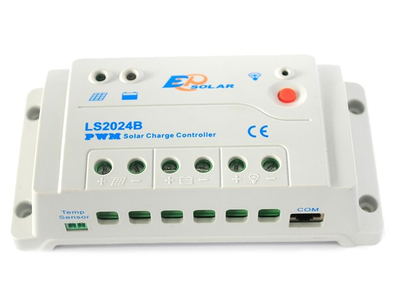 EPEVER LS2024B solární PWM regulátor 12/24V, EPEVER 20A, vstup 30V/50V