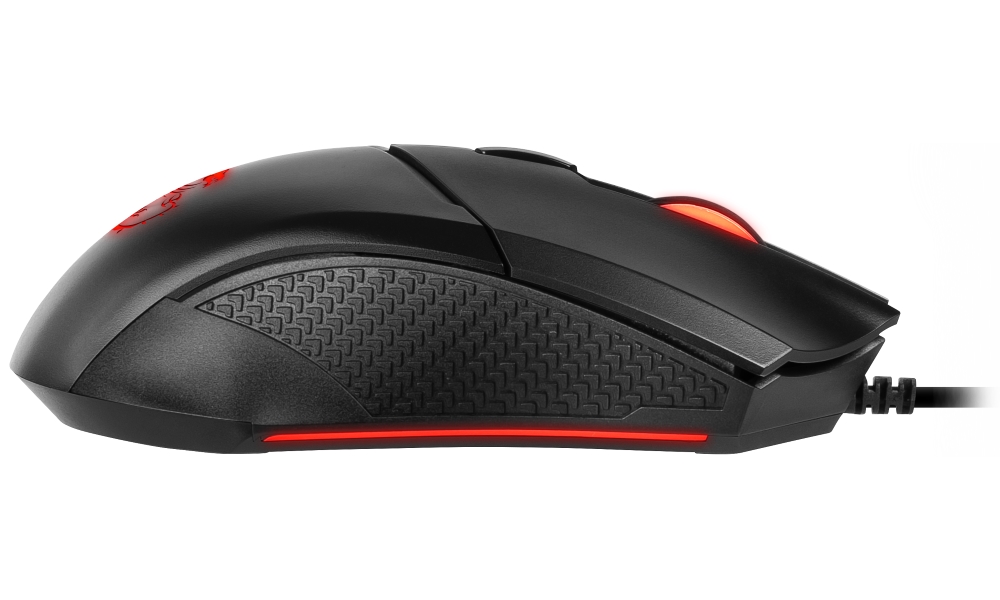 MSI herní myš CLUTCH GM08 Gaming/ 4.200 dpi/ 6 tlačítek/ USB