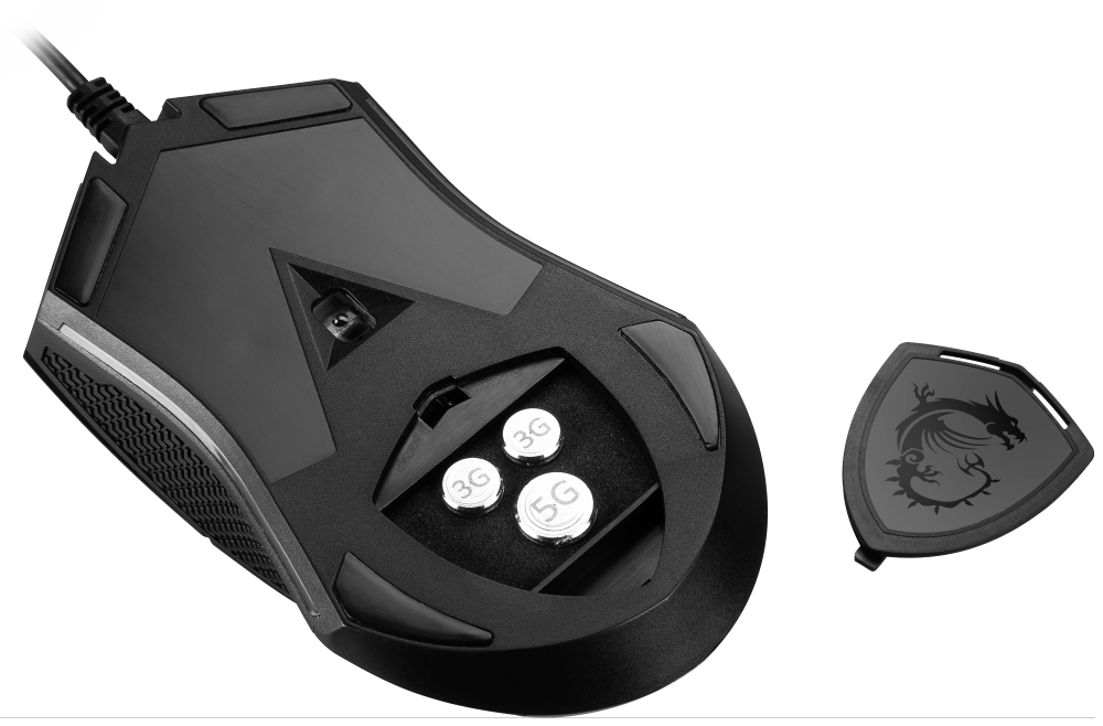 MSI herní myš CLUTCH GM08 Gaming/ 4.200 dpi/ 6 tlačítek/ USB