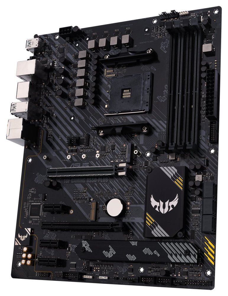 ASUS TUF GAMING B550-PLUS / B550 / AM4 / 4x DIMM / M.2 / DP / HDMI / ATX