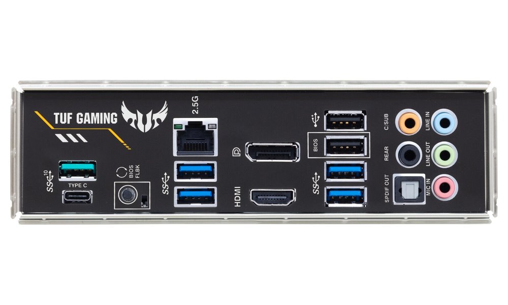 ASUS TUF GAMING B550-PLUS / B550 / AM4 / 4x DIMM / M.2 / DP / HDMI / ATX