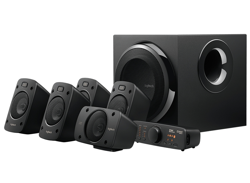 Logitech reproduktory Z906/ 5.1/ 500W/ THX/ DTS/ černé