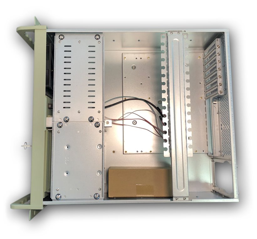 DATACOM Case 19" IPC 4U/485mm GY bez PSU