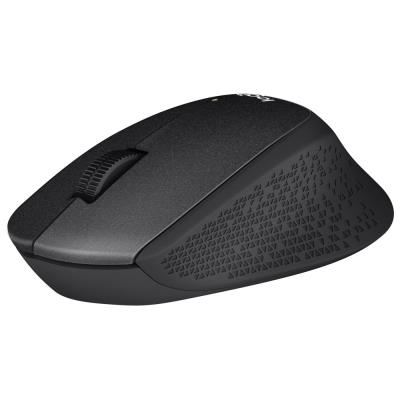 Logitech myš M330 Silent Plus/ bezdrátová/ 3 tlačítka/ 1000dpi/ USB/ černá