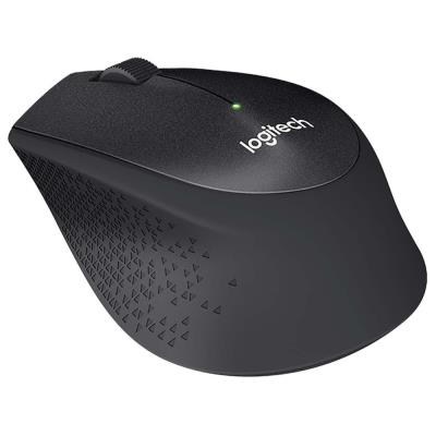 Logitech myš M330 Silent Plus/ bezdrátová/ 3 tlačítka/ 1000dpi/ USB/ černá